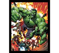 Avengers Assemble Vol 2 Framed Poster Avengers Multicolor