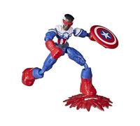 Avengers Bend and Flex Captain America Falcon Board Game - Brand New Sealed