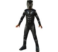 Avengers Black panther costume for children, Black, Large