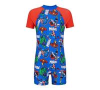 Avengers Boys Swimsuit - Hulk, Iron Man, Captain America, Thor 3-4 Yrs Blue