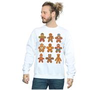 Avengers Christmas Gingerbread Sweatshirt Marvel White 5XL