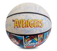 Hy-Pro Officially Licensed Avengers Basketball Size 5 - Marvel Design with Retro Avengers Graphic, Small Basketball for Indoor or Outdoor Play & Practice - Durable Rubber