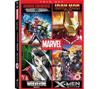Avengers Confidential: Black Widow & Punisher / Marvel Anime: Ironman - Complete Series / Marvel Anime: Wolverine - Complete Series / Marvel Anime: X-Men - Complete Series - Set [DVD]