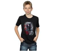 Avengers Endgame Ant-Man Brushed T-Shirt Marvel Black 7-8 Years