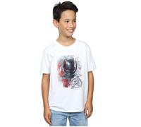 Marvel Boys Avengers Endgame Ant-Man Brushed T-Shirt White 5-6 Years