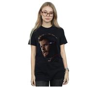 Avengers Endgame Avenge The Fallen Thor Cotton Boyfriend T-Shirt Marvel Black 4XL