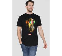 Avengers Endgame Gauntlet T Shirt, Black Black