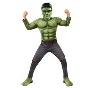 Deluxe Hulk Boys Fancy Dress Avengers Endgame Superhero Kids Comic Book Costume