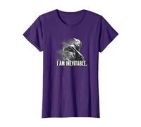 Avengers Endgame I Am Inevitable T-Shirt, Women, Purple, 3X-Large