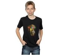 (12-13 Years, Black) Marvel Boys Avengers Endgame Infinity Gauntlet Splatter T-Shirt