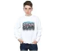 Avengers Endgame Team Tech Assemble Sweatshirt Marvel White 9 Years