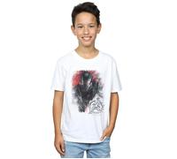 Avengers Endgame War Machine Brushed T-Shirt Marvel White 5-6 Years