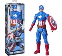 Avengers Figure Captain America 30Cm Titan Hero Marvel Series Blast Gear E7877
