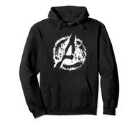 Avengers Flared Logo Pullover Hoodie