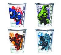 Avengers Four Pack Shot Glass Set
