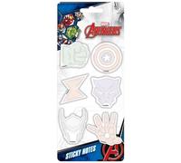 AVENGERS Hero Club Self-Stick Notes Set (Pack of 8) (One Size) (Multicoloured)