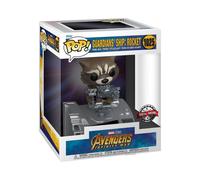 Funko Marvel Deluxe Guardians Ship Rocket Exclusive Figure Golden Kids