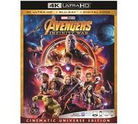 Avengers Infinity War 4K Ultra HD + Blu Ray + Digital Code [Blu-ray]