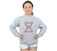 Avengers Infinity War Black Widow Lines Sweatshirt Marvel Grey 9 Years