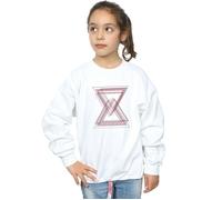 Avengers Infinity War Black Widow Lines Sweatshirt Marvel White 12-13 Years