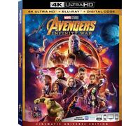 Avengers Infinity War 4K Ultra HD + Blu Ray + Digital Code [Blu-ray]