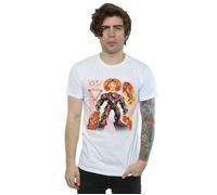 Avengers Infinity War Hulkbuster Blueprint T-Shirt Marvel White S