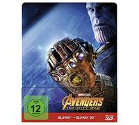 Avengers - Infinity War - Steelbook/Limited Edition (+ Blu-Ray 2D) [2018] [Region a & B & C]
