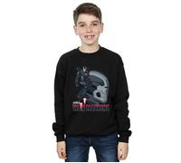 Avengers Infinity War War Machine Character Sweatshirt Marvel Black 12-13 Years