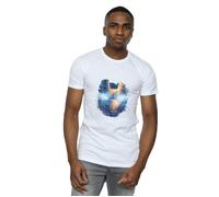 Avengers Iron Man Distressed Head T-Shirt Marvel White M