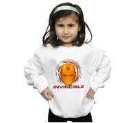 Avengers Iron Man Invincible Sweatshirt Marvel White 7-8 Years