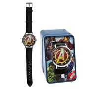 Avengers Kids Analog Watch for Boys 25cm - Children Wrist Watch, Easy to Read for Ages 8-12 Years - Perfect for Birthdays, Christmas and Children's Day Gifts