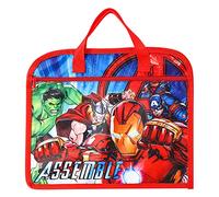Avengers Kids Childrens Zipped School Book Bag Primary Reading Bag