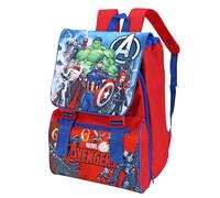Avengers Large Backpack Square Flap Over Bag Waterproof Rucksack Children