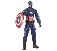Avengers Marvel Endgame Titan Hero Series Captain America 12""""-Scale Super Hero Action Figure Toy with Titan Hero Power Fx Port