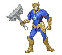 Avengers Mech Strike Monster Hunters Thor Action Figure - 6-Inch/15-cm Scale, Monsterized Armor, 4+ Toy (Model F4425)