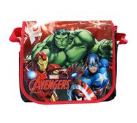 Avengers Men's Junior Messenger Bag in Black Avengers Black One Size