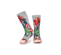 Avengers Men's Marvel Fluffy Socks Avengers Multicolor One Size