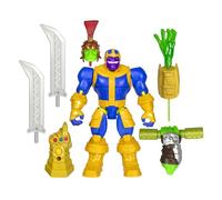 AVENGERS MixMashers Marvel Thanos Custom Mix-And-Match Deluxe Action Figure & Accessories, Purple