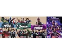 AVENGERS QUADRILOGY DVD 4 Movie film Assemble Age of Ultron Infinity War EndGame