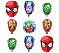 Avengers Super Hero Foil Helium Birthday Balloons Hulk Spiderman Thor