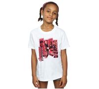 Avengers Team Collage Cotton T-Shirt Marvel White 7-8 Years