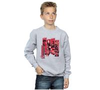 Avengers Team Collage Sweatshirt Marvel Grey 5-6 Years