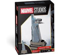 University Games 3D Puzzle Marvel Studios Avengers Tower Neon Metallic Multicoloured
