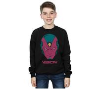 Avengers Vision Head Sweatshirt Marvel Black 12-13 Years