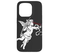 Avenging Angel Snake Machine Gun Case for iPhone 15 Pro