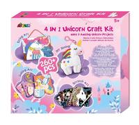 Avenir Kids 4-in-1 Unicorn Craft Kit Playset