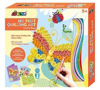 Avenir CH201743 My First Quilling Art Little Bugs Craft Set, Butterfly