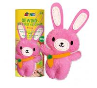Avenir DIY Sewing Kit, Sewing Keyring, Rabbit, Craft Kit for Children, Creative Set, from 6 Years