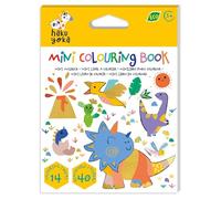 Avenir Haku Yoka Mini Colouring Book Dino