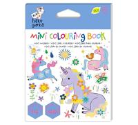 Avenir Haku Yoka Mini Colouring Book Unicorn